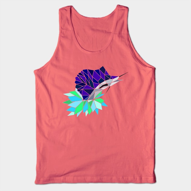 Geometric Sailfish Tank Top by Wild Geometric